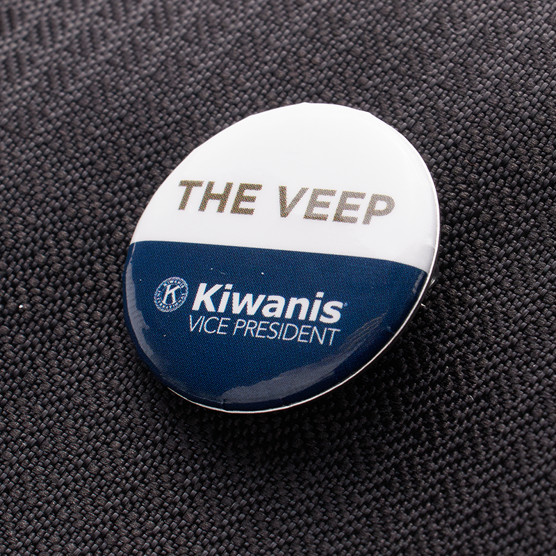 Kiwanis The Veep Button