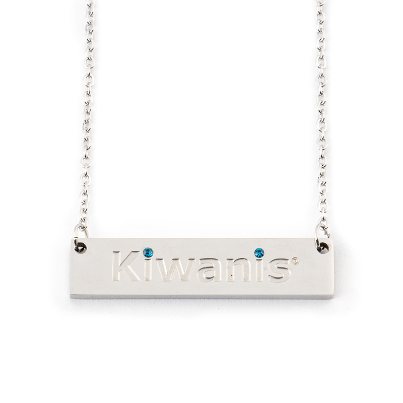 Kiwanis Bar Necklace