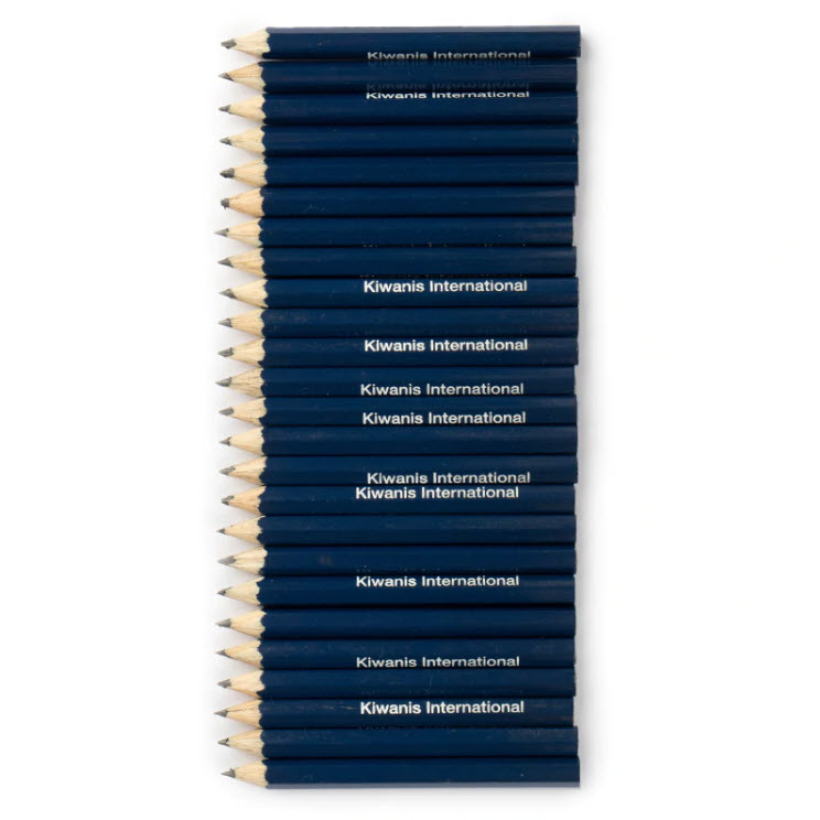 Kiwanis Golf Pencils - Pack of 25