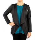 Devon & Jones Ladies' Perfect Fit Draped Open Blazer