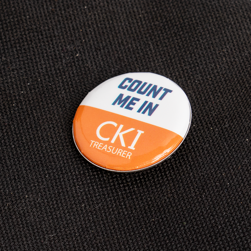 CKI Count Me In  Button