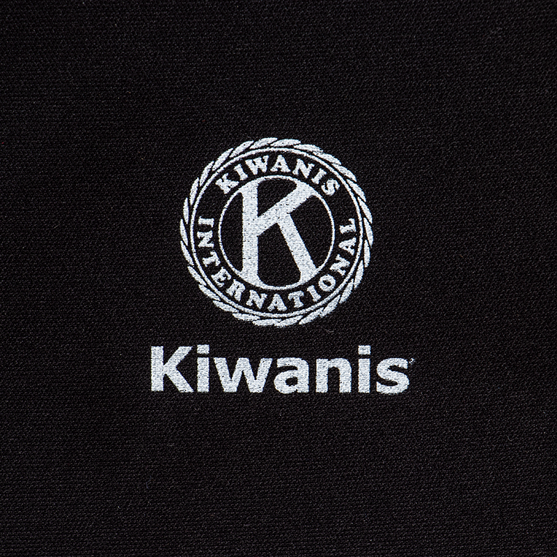 Kiwanis Graphite Phone Pocket Notebook - Grey