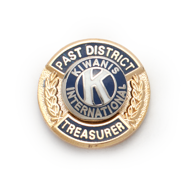 Kiwanis Past District Treasurer Pin