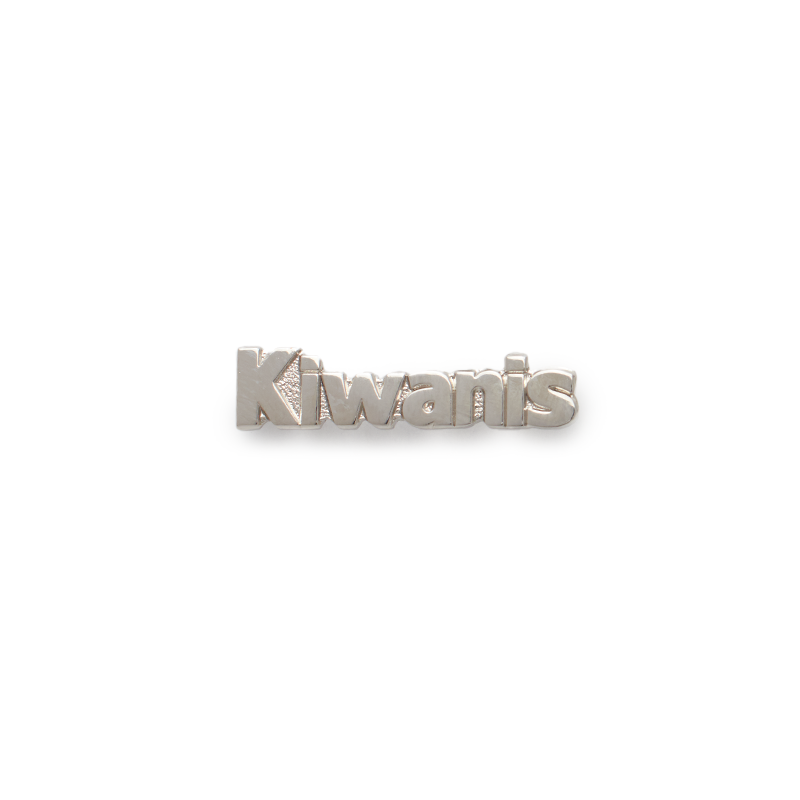 Kiwanis Lapel Pin - Silver