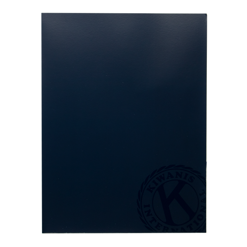 Kiwanis Logoed Pocket Folder
