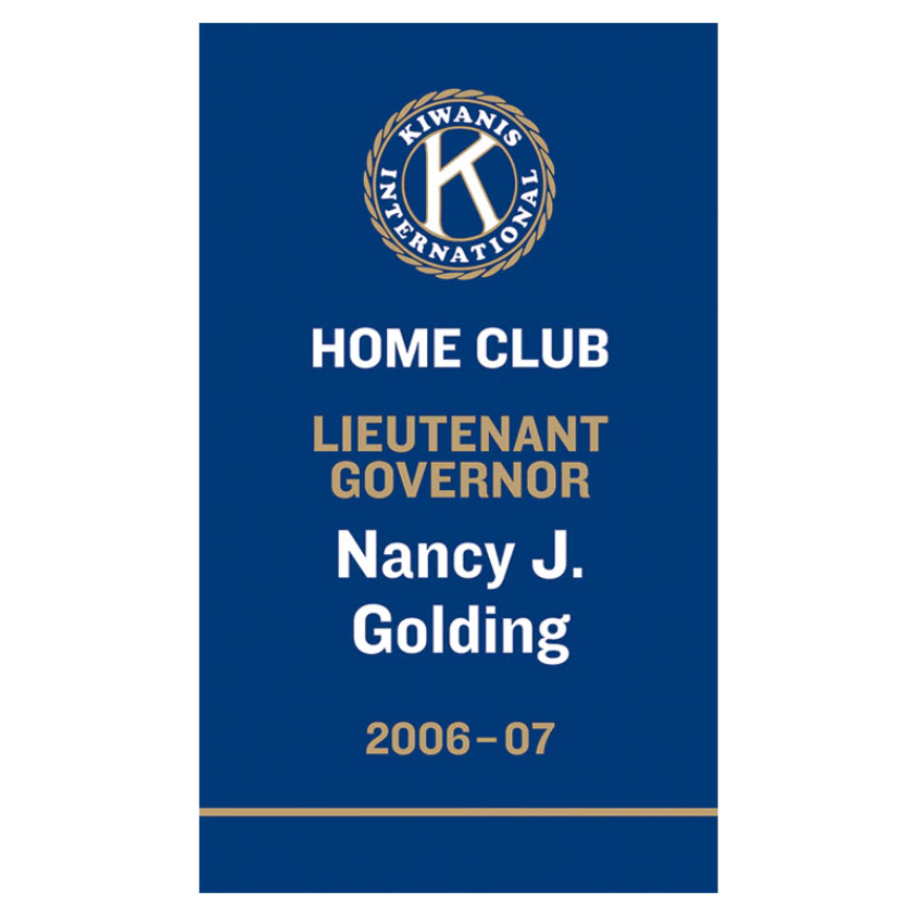 Kiwanis Home Club Banner