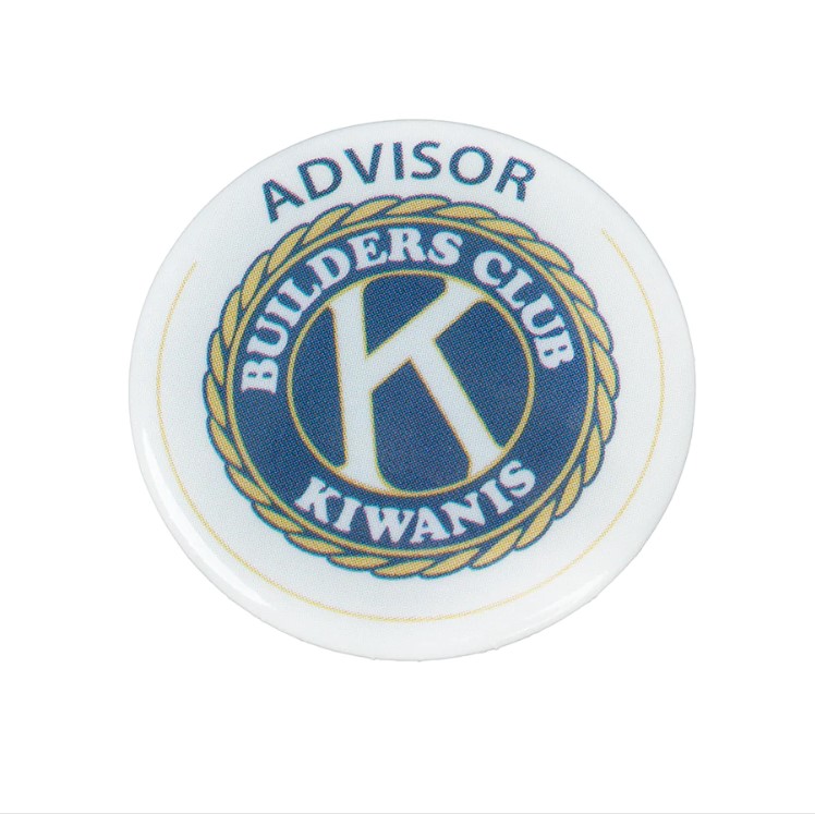 Builders Club Advisor Pin - New