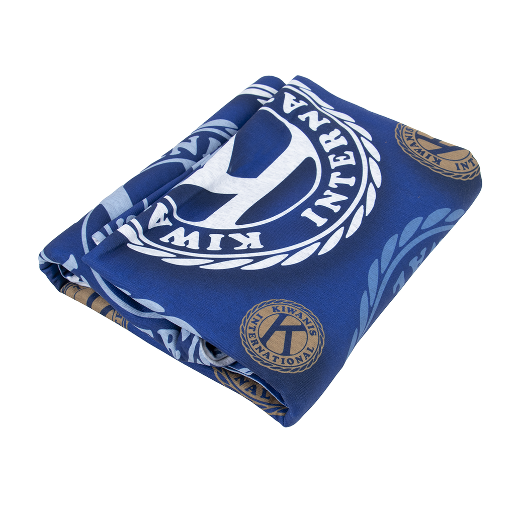 Kiwanis Logo Sweatshirt Blanket