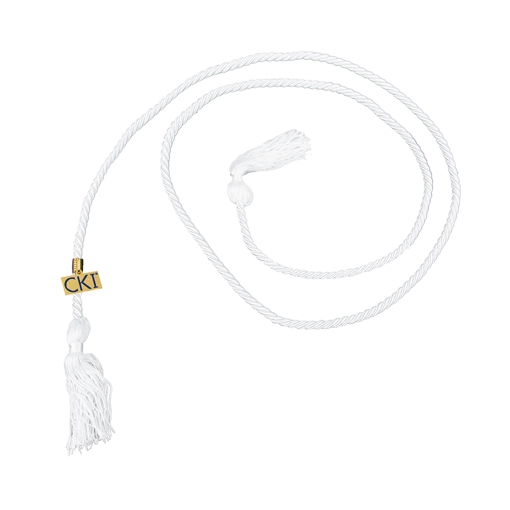 CKI- Graduation Cord- White