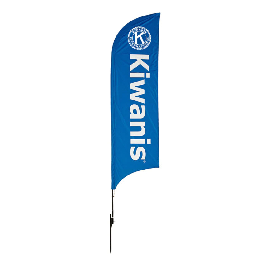 Kiwanis Streamer Flag