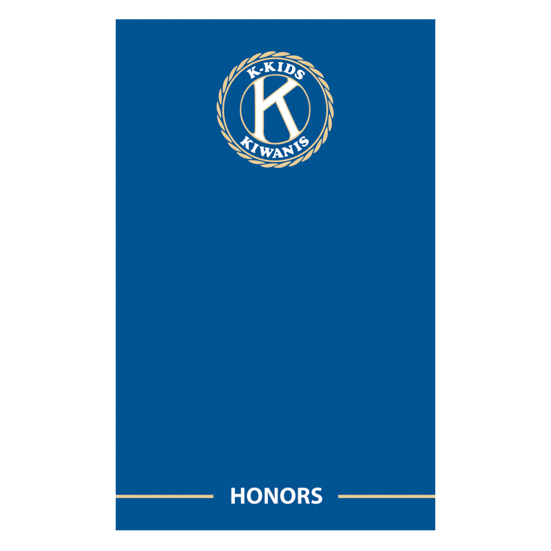 K-Kids Honors Banner