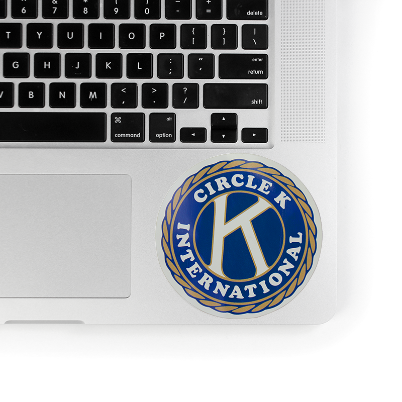Circle K Laptop Sticker
