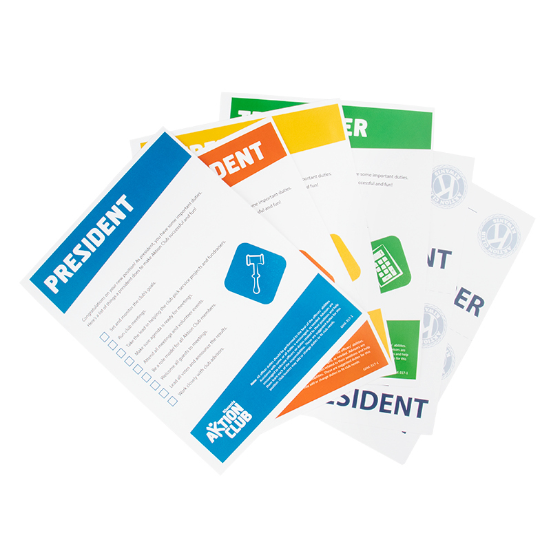 Aktion Club Officer Guide Sets