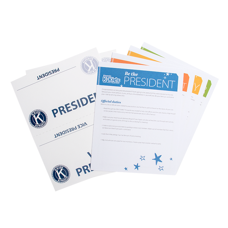 K-Kids Officer Materials Pack (officer guides & table tents)