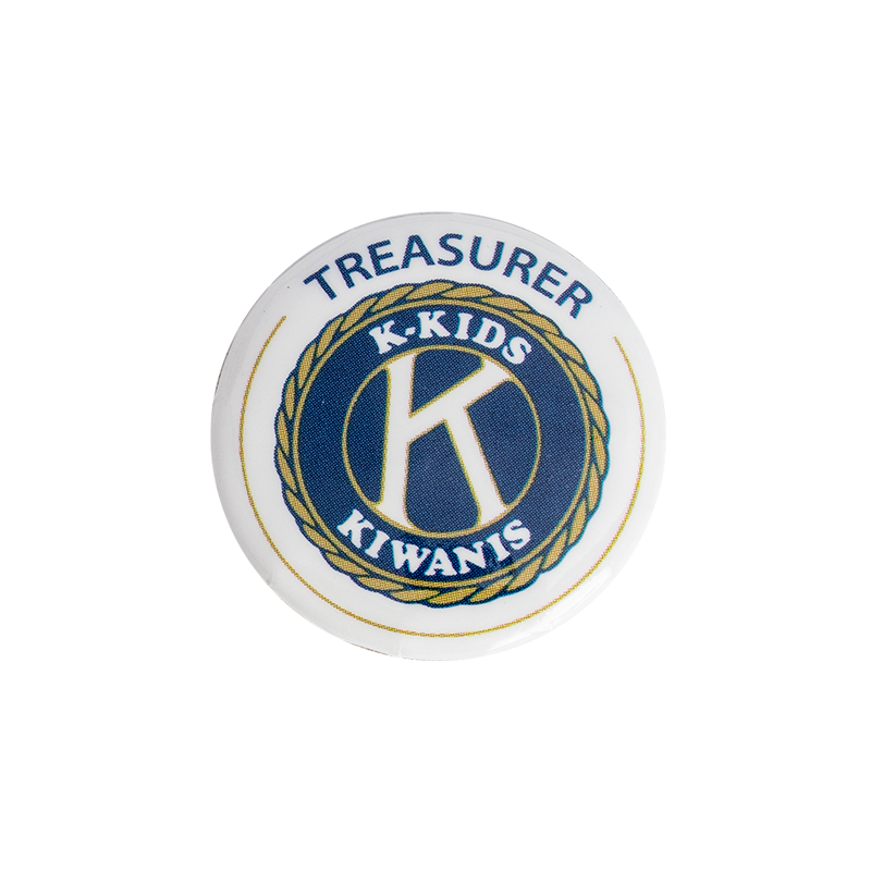 K-Kids Treasurer Button
