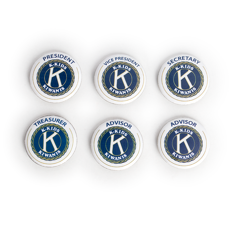 K-Kids Officer Buttons (6 Pack)