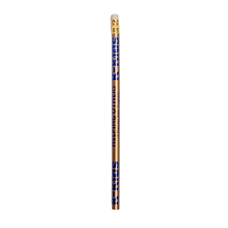 K Kids Pencil, Metallic Gold