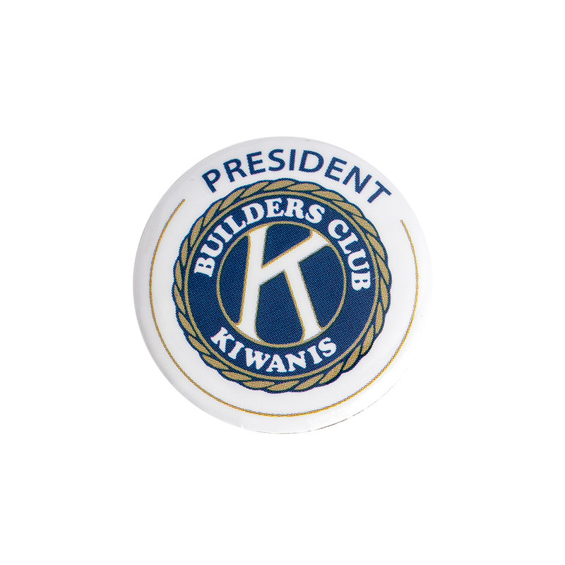 Builders Club President Button