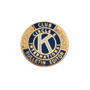 Circle K Club Bulletin Editor Pin