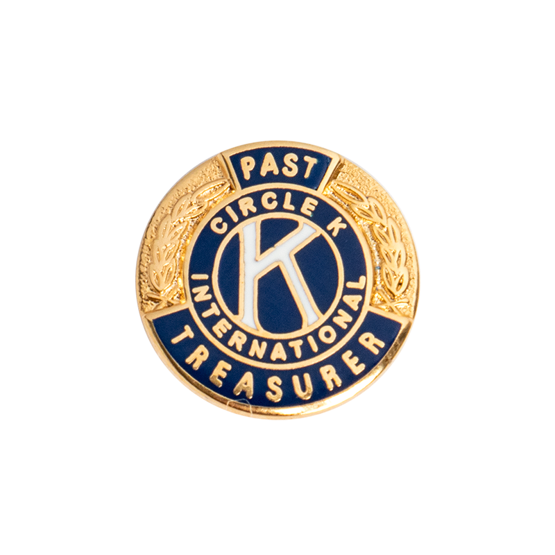 Circle K Past Club Treasurer Pin CKI-0041