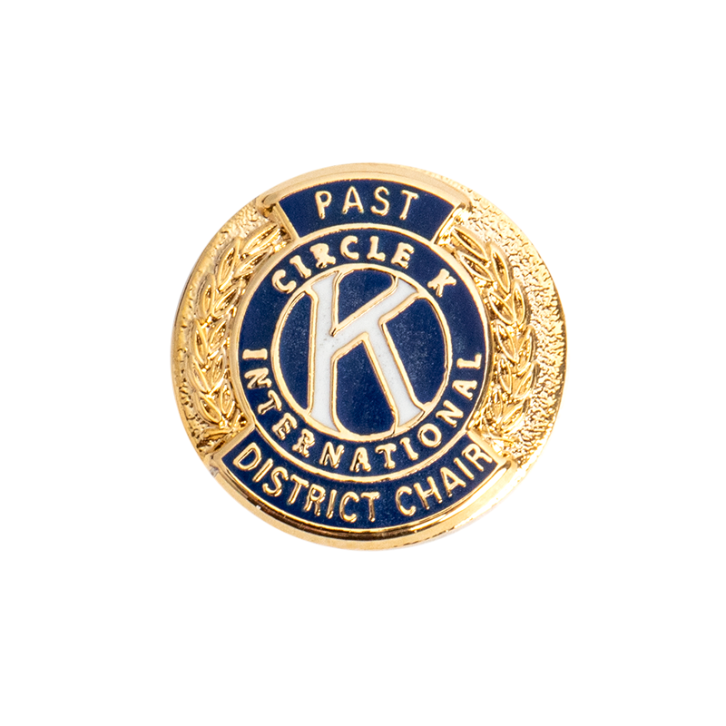 Circle K Past District Chair Pin CKI-0034