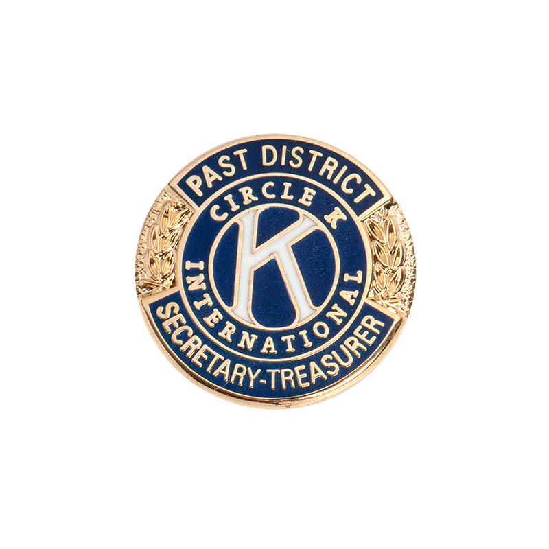 Circle K Past District Secretary-Treasurer Pin