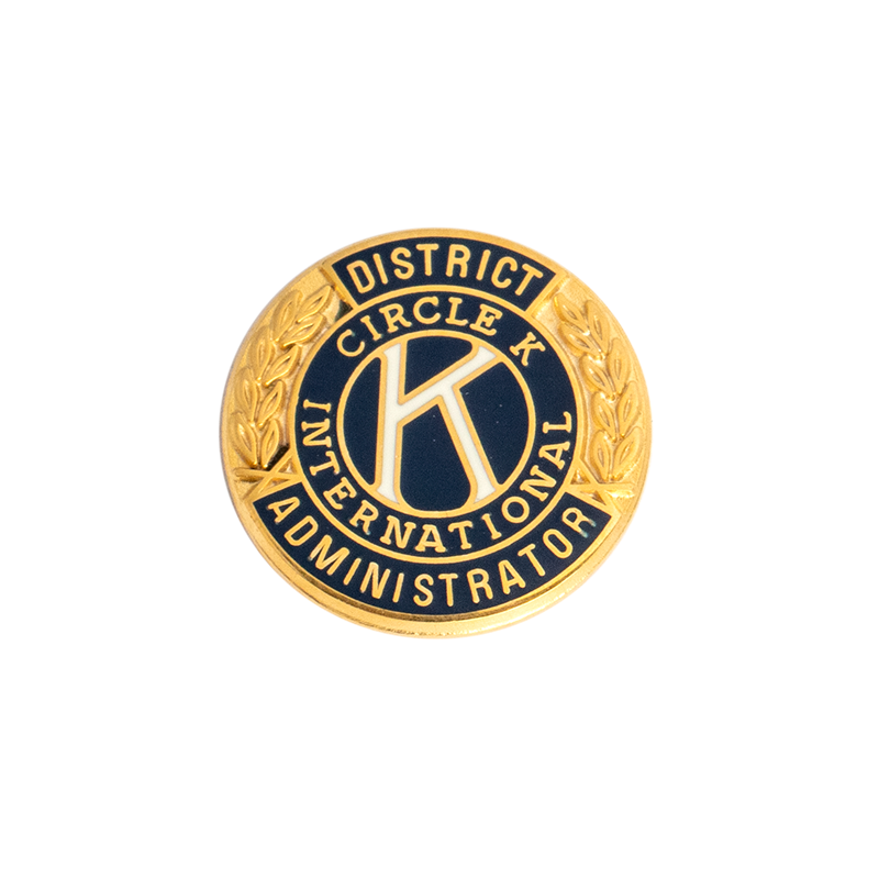 Circle K District Administrator Pin CKI-0015