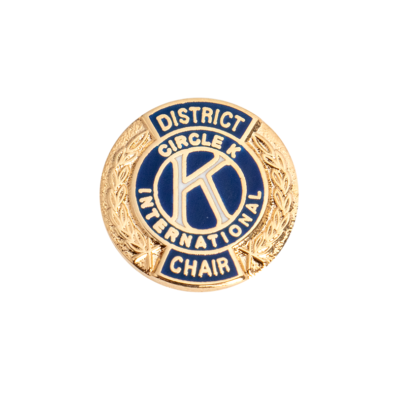 Circle K District Chair Pin