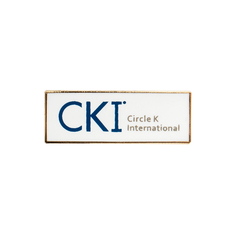 CKI Wordmark Bar Pin CKI-0004