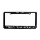 Key Club License Plate Frame