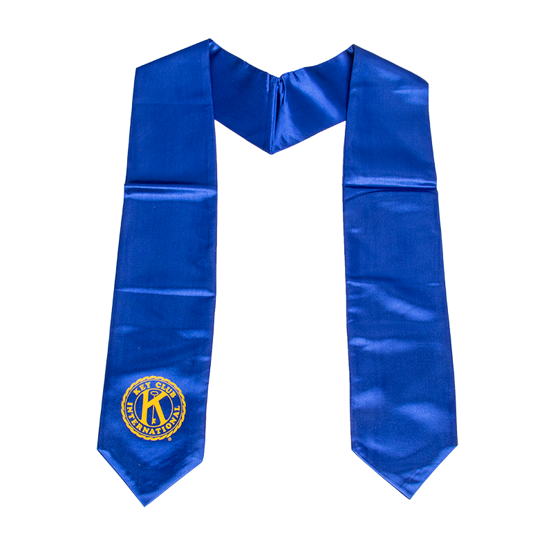 Key Club Graduation Stole: Blue