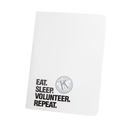 Key Club Eat, Sleep, Volunteer, Repeat Notebook