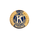Key Club Treasurer Pin