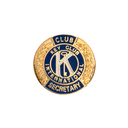 Key Club Club Secretary Pin
