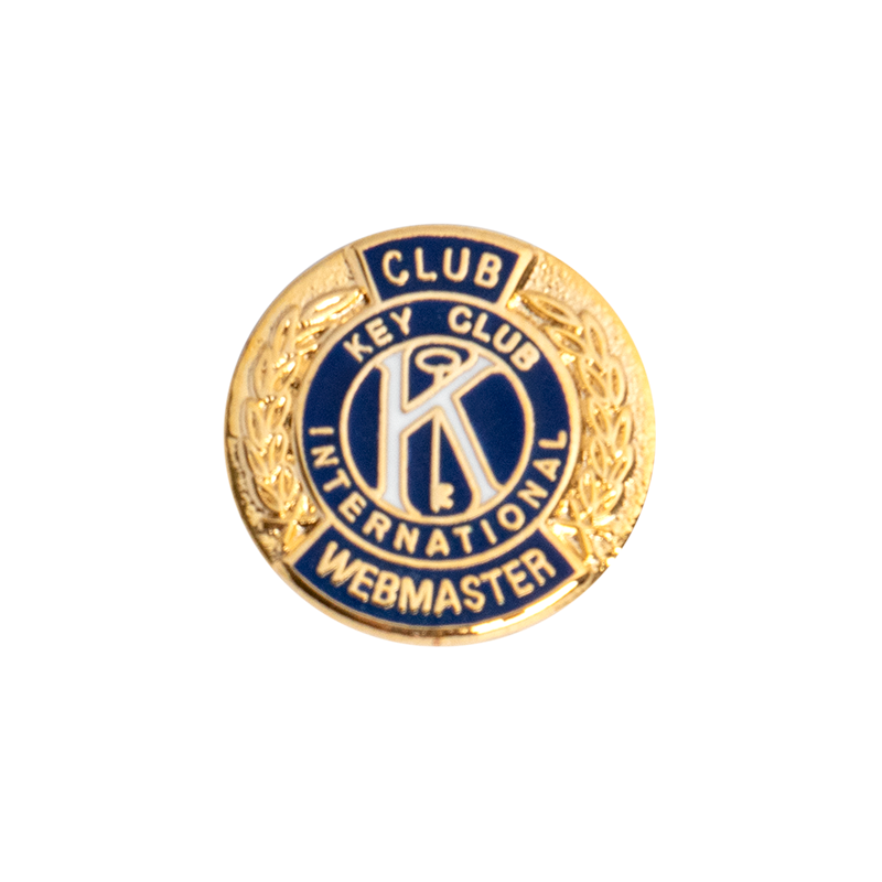 Key Club Club Webmaster Pin