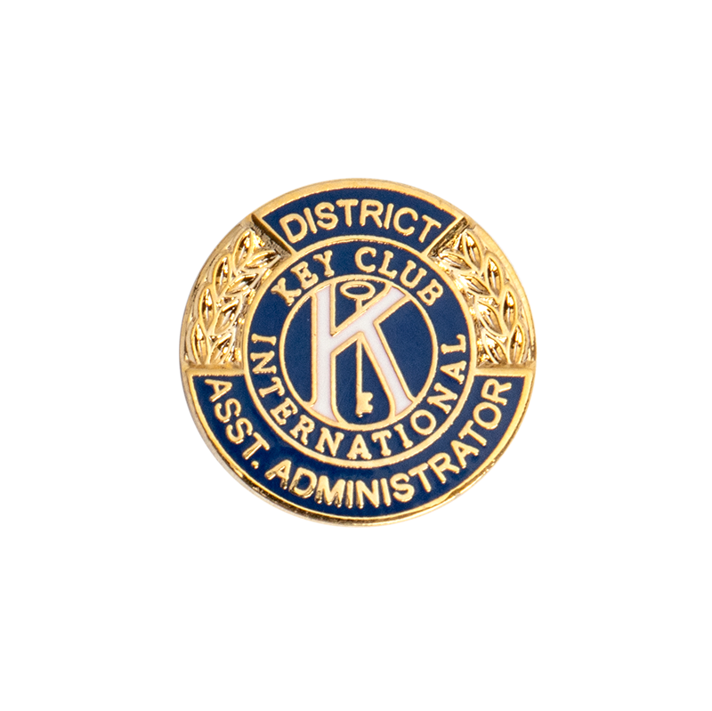 Key Club District Assistant Administrator Pin