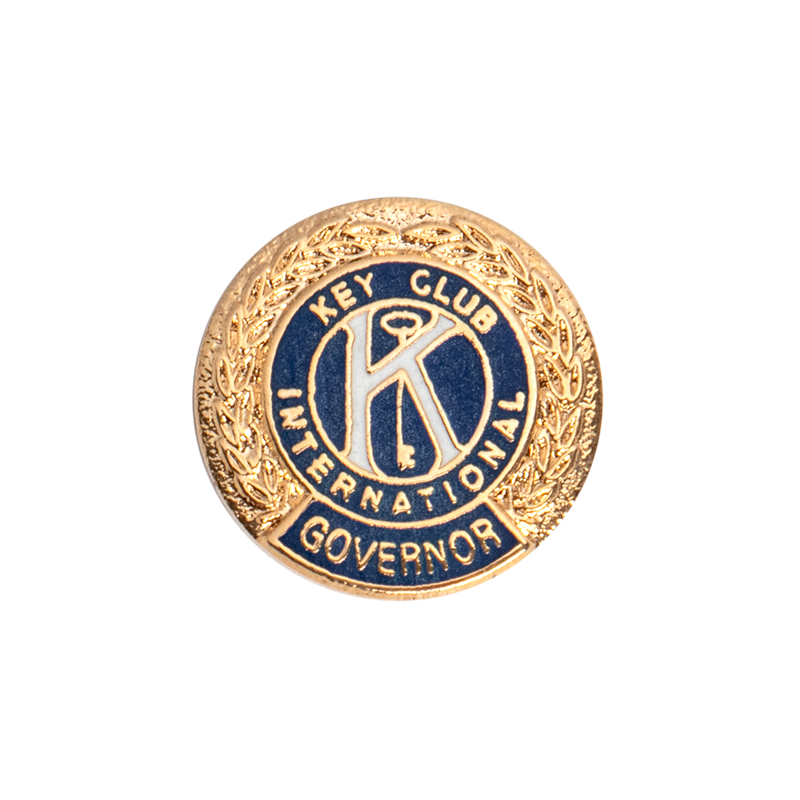 Key Club Governor Pin