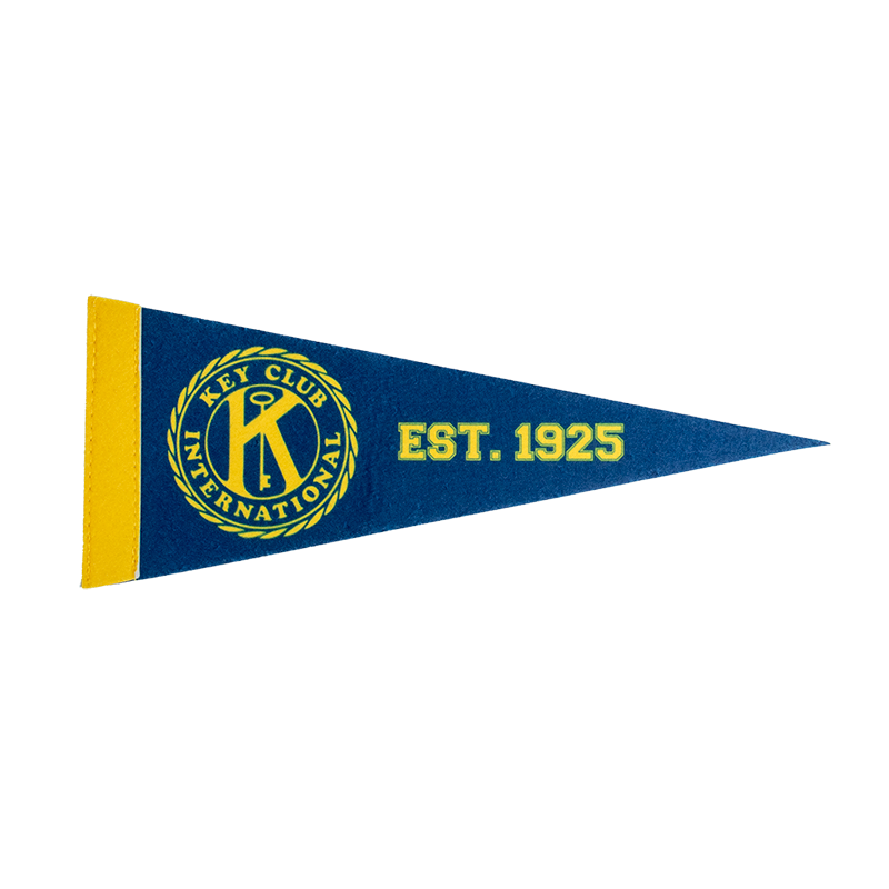 Key Club Mini Felt Pennant