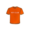 Key Club Orange Tee Pin