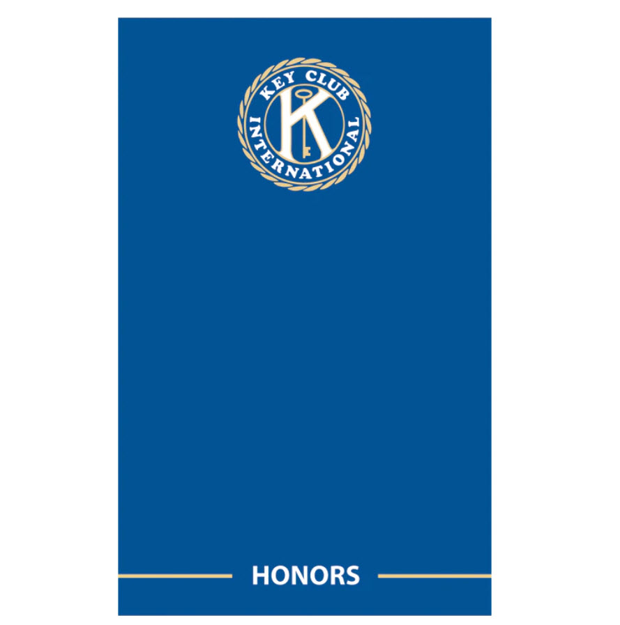 Key Club Honors Banner