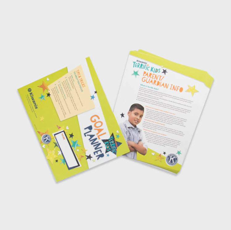 Kiwanis Terrific Kids Student & Parent Packs (10 pack)