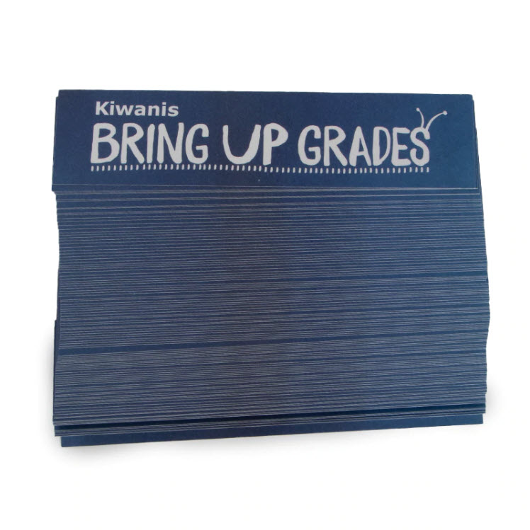 Bringing up Grades (BUG) Bookmark - Pack of 100