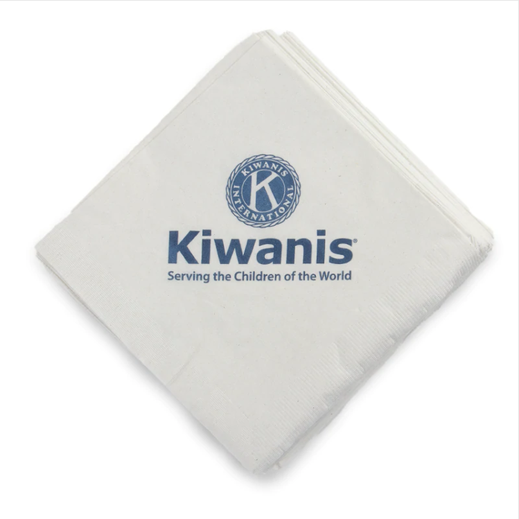 Kiwanis Napkins (100 Pack)