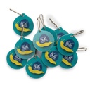 Bringing Up Grades (BUG) Round Zipper Pull - Pack of 10