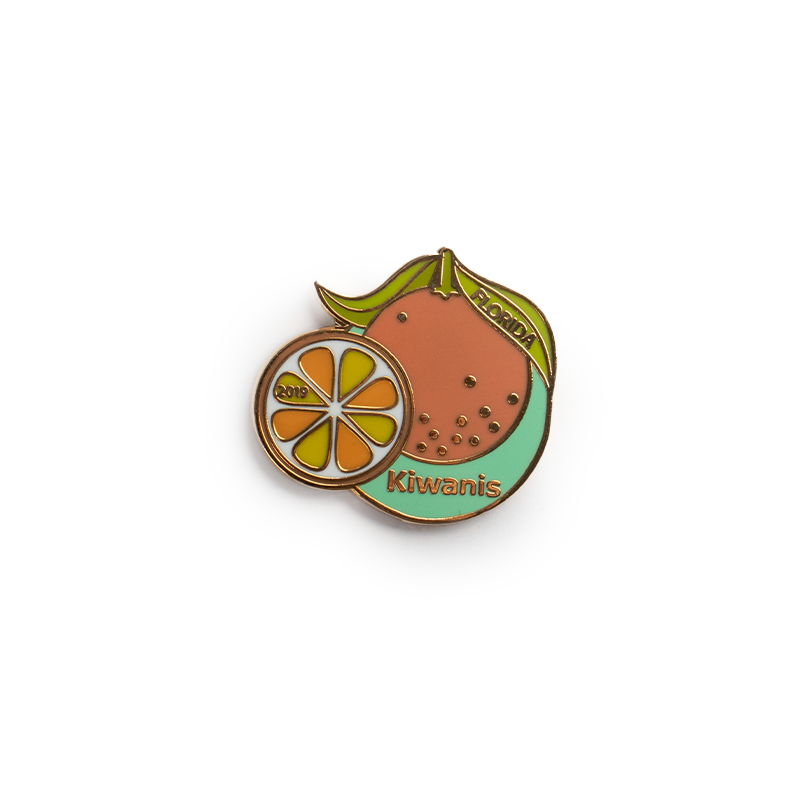 Kiwanis Orlando Orange Pin