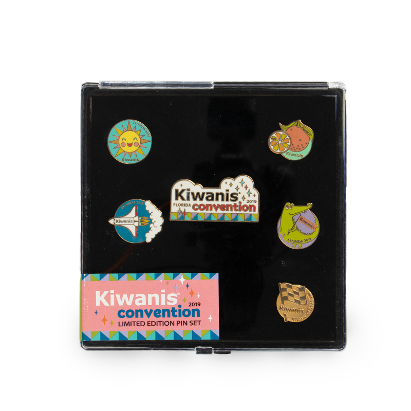 Orlando Convention Pin Set