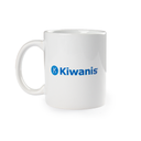Kiwanis White Porcelain Mug