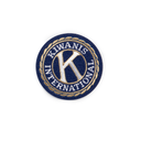 Kiwanis 3" Embroidered Emblem