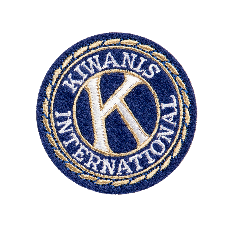 Kiwanis 2" Round Emblem