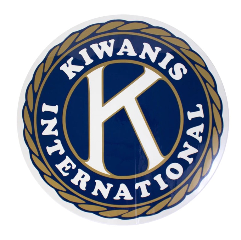 Kiwanis 18 Inch Vinyl Road Sign Decal